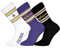 Fanatics NFL Team Crew Socks Socken 3er Pack (DE/NL/SE/PL, Numerisch, 39, 42, Regular, Regular, Minnesota Vikings)