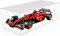 DuvinDD Acryl Vitrine kompatibel mit Lego F1 McLaren Ferrari Mercedes Red Bull–70x30x20cm Transparente Staubschutzbox mit Weißer Sockel | Maßgeschneiderte Vitrinen für die Lego Technic Formel 1 Serie