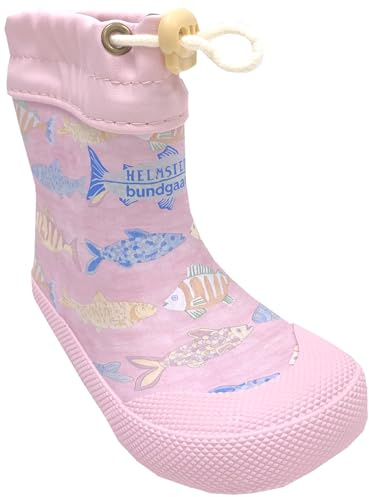 Bundgaard Extrem flexible & leichte Barfuß- Gummistiefel Kurzschaft COVER *Helmstedt by Blush Berry
