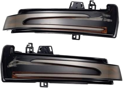 TaoZong Auto Rückspiegel Blinker für Mercedes-Benz C-Klasse W204 2008-2013 C180 C200 C250 C300,Auto Blinker Licht Seite Spiegel Blinker Links Rechts Zubehör