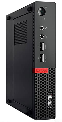 Lenovo Mini PC Computer Desktop ThinkCentre M710q Tiny, procesador Core i7-7700T, memoria RAM 16 GB, disco SSD 240 GB Win 11 (reacondicionado)