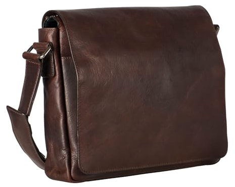 Leonhard Heyden Roma Messenger Bag M Brown
