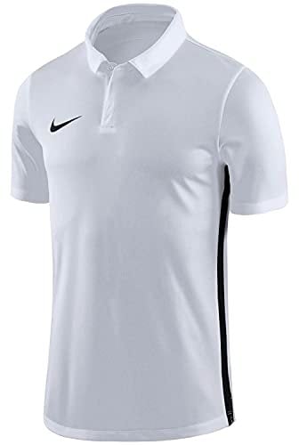 Nike Herren Academy 18 Poloshirt, White/Black, S
