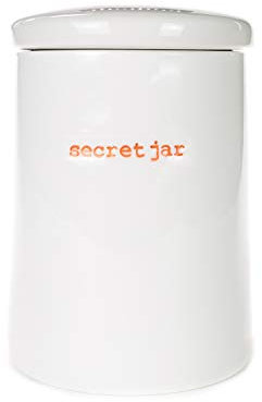 Keith Brymer Jones kbj-0661 barattolo, porcellana, bianco