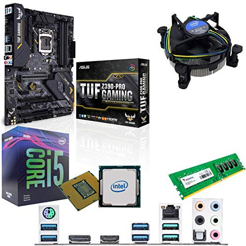 Components4All Intel Coffee Lake Core i5 9400F 2.9GHz (4.1GHz Turbo) CPU, Asus TUF Z390 Pro Gaming Motherboard & 4GB 2666MHz Adata DDR4 RAM Pre-Built Bundle