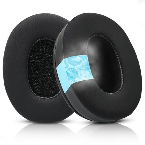 HyperX Cloud Alpha Earpads,Replacement Cushion Memory Foam Ear Pads Kit Compatible with HyperX Cloud Alpha Gaming Headset(Black)