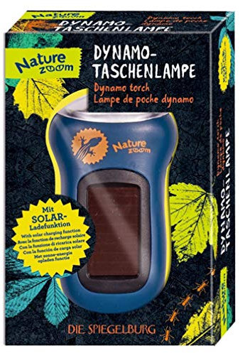 Coppenrath Verlag 16447 Dynamo-Taschenlampe Nature Zoom (blau)