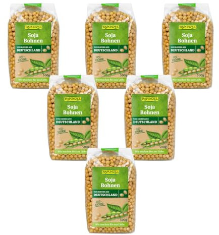 Rapunzel - Sojabohnen - 0,5 kg - 6er Pack