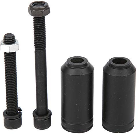 Asixxsix Scooter Pegs, leichte Scooter-Pedale aus Stahl, rostfrei Praktisch 2x0,9 Zoll für die Modifikation von Scootern Ersetzen des Alten Teils