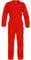BWOLF ANAX Arbeitsoverall Herren Overall Herren Arbeitskleidung 100% Baumwolle Arbeitsoveralls mit 5 Taschen (Rot, L)
