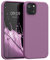 kwmobile Case Compatible with Apple iPhone 13 Case - TPU Silicone Phone Cover with Soft Finish - Orchid Violet