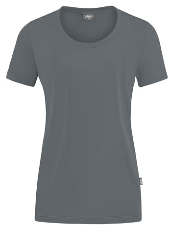 JAKO Men T-Shirts Organic Stretch, Steingrau, C6121-840, S