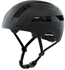 Alpina SOHO - Extrem Robuster, Leichter & Individuell Anpassbarer Urban Fahrradhelm Für Erwachsene, Black matt, 55-59 cm