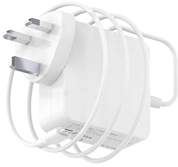 Etssembo 65W USB C Charger Compatible with MacBook Pro Mac Book Air 2017 2018 2019 2020 iPad Pro Lenovo Thinkpad HP Spectre Dell XPS ASUS Acer Samsung Huawei Matebook, Xiaomi Type C Charger