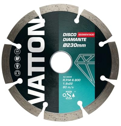 Disco VATTON OSA Diamante SEG. 230 mm.