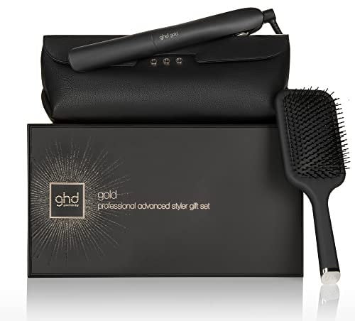 ghd Gold Gift Set - Piastra per Capelli Professionale e Innovativa - Edizione Limitata (Nero)