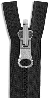 Nähmit YKK 80cm Vislon Wendereißverschluss Kunststoff Wende Reißverschluss teilbar für Jacken Mantel