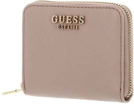 GUESS Laurel SLG Small Zip Around Wallet Rosewood