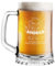 STAMPATEK Boccale per la Birra Personalizzato Regalo Compleanno Appassionato di Birra 40 anni Idee Regalo 50 anni, 520 ml H 15,3 cm Ø 9,3 cm - Personalizzabile regalo amico compleanno - Appassionato