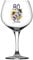 ukgiftstoreonline Personalised Any Age Birthday Cocktail Gin Glass Gift with Bees 18th 21st 30th 40th 50th 60th 70th 80th