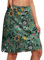 COOrun Damen Tennis Skort 2 In 1 Active Rock mit Innenhose Skort Wandern Athletic Skort mit Seitenschlitz Tennisrock Grünes Schleierkraut,XL