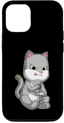 Coque pour iPhone 15 Chat Gamer Joystick