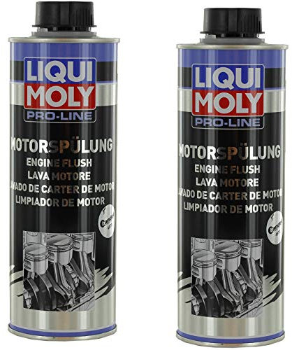 2x 500ml PRO-LINE Motorspülung Motorreiniger Öl ZU Benzin/Diesel