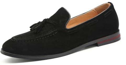MlYJmer Mocasines para Hombre Sin Cordones Comodos Casual Zapatos Traje Zapatos Boda