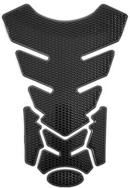 KGDUYC 1 Pezzi Universale Moto Carburante Serbatoio Pad,Adesivo Serbatoio MotoSerbatoio Protezione Serbatoio Trazione Pad,adesivi serbatoio 3D,per serbatoi moto,nero - pvc