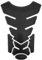 KGDUYC 1 Pezzi Universale Moto Carburante Serbatoio Pad,Adesivo Serbatoio MotoSerbatoio Protezione Serbatoio Trazione Pad,adesivi serbatoio 3D,per serbatoi moto,nero - pvc