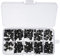 Gatuida 360 Stk Taktschalter taktiler Druckschalter Tastschalter Mikro-Push SMD-Taste Knopf smd switch box schaltkasten momentary switch stall taktile Taste DIY liefert Kupfer Black