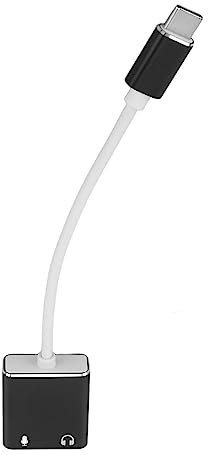 Adaptateur de Microphone USB C Carte Son de Type C 7.1 Canal USB Sound Carte Externe Type C à 3,5 Mm Adaptateur de Casque