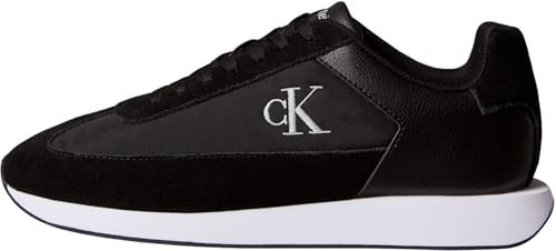 Calvin Klein Damen Retro Runner Laceup Wingt Mix Yw0yw02061 Low Top
