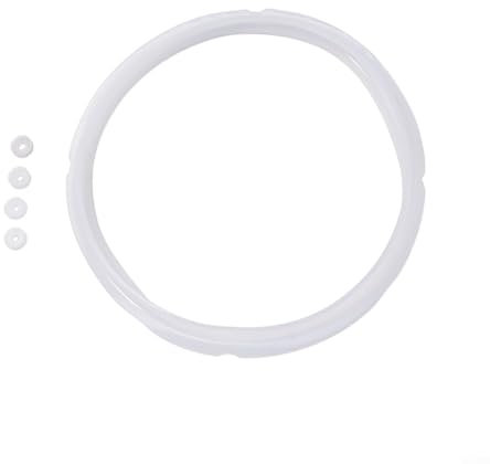 Joint en caoutchouc de silicone pour anneau de remplacement pour autocuiseurs électriques compatible avec 2 modèles de 5 L à 8 L (2,8 L)