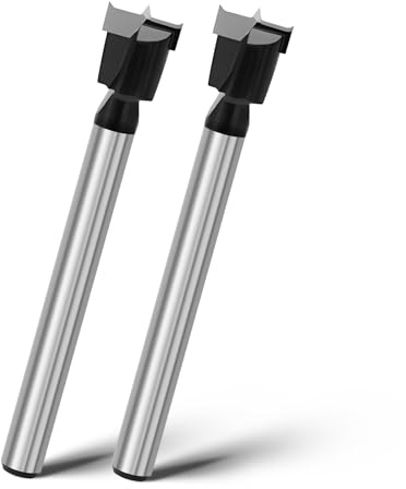 2-Piece Forstner Drill Bit 14 mm, Wood Drill Bit 93 mm Length with Round Shank for Deep Drilling for Wood, Hardwood, Softwood