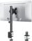 WALI Braccio Monitor Singolo per schermo fino a 27, Braccio Monitor Scrivania Regolabile per Monitor fino a 10 kg (M001S), Nero