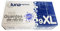 Guanti in nitrile senza polvere colore blu lilla taglie S - M - L (XG)