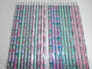 Schnooridoo 36 x Bleistifte Meerjungfrau Schule Kindergeburtstag Mitbringsel Give Away