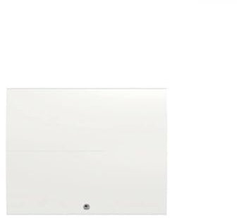 Radiateur chaleur douce Ténérife horizontal blanc 1250W
