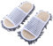EXCEART 1 par de Zapatillas para Limpiar El Polvo de La Casa para Hombres Y Mujeres Zapatillas para Limpiar El Suelo Zapatillas de Microfibra para Limpiar El Suelo Lavables Desmontables