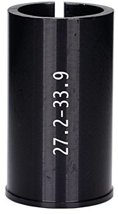 FLYAMAPIRIT Fahrrad Sattelstütze Adapter Fahrradsattelstützenrohr Reduzierhülse Shim (27.2mm-33.9mm)