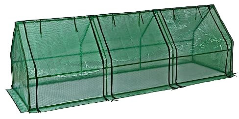 Gewächshaus Frühbeet Treibhaus Pflanzhaus Foliengewächshaus 270x90x90 cm