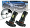 Nslumo Ampoules LED PSX24W Antibrouillard pour Peugeot 207 208 2008 3008, Citroën C3 C4 - Xénon Blanc Canbus