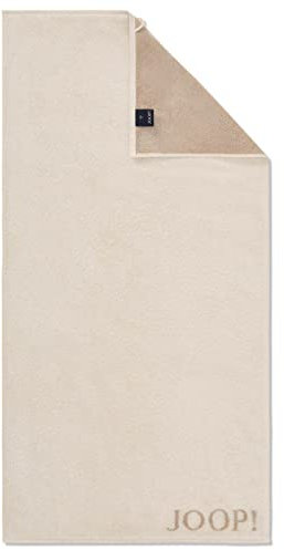 JOOP! Handtuch Doubleface Farbe creme Größe 50x100cm