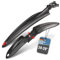 bonsport Fahrrad Schutzblech Set 24-29 Zoll - Universal Schutzbleche Mountainbike mit Schnellspanner für vorne und hinten - MTB Spritzschutz