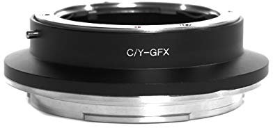 C/Y-GFX Adattatore per obiettivo compatibile con obiettivo Contax Yashica compatibile con fotocamera Fujifilm GFX G-Mount