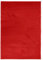 vidaXL Teppich, Wohnzimmerteppich Kurzflor Modern, Bodenteppich Flauschig Weich, Pflegeleicht Teppich für Wohnzimmer Schlafzimmer, Rot 120x170cm Polyester