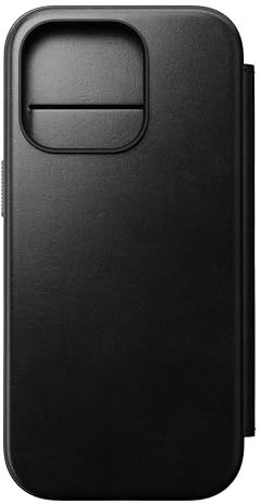NOMAD - Modern Leather Folio - iPhone 16 Pro | Black | Horween