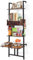 Dog Feeding Station with Storage, Wall Mounted Elevated Dog Bowls Stand, 7 Tiers Lifted Dog Bowl for Medium&Large Dogs