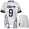 R. Madrid #9 Mbappe Edizione Speciale Drago Bianco Maglia Calcio per Bambini Nuova Stagione, Pantaloncini, Taglie Giovani (Bianco, 176)